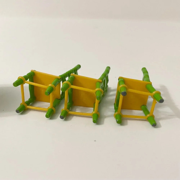 Vintage Mattel 1980 The  Littles Doll House Furniture Incomplete TLC - Picture 6 of 13